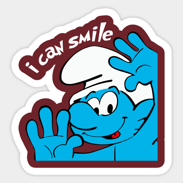 I CAN SMILE Sticker by demianakistri111